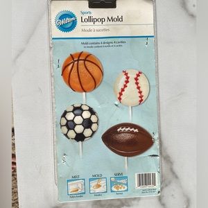 Wilton Sports Lollipop mold